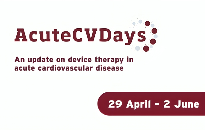 Acute CV Days: 29 April - 2 June 2024