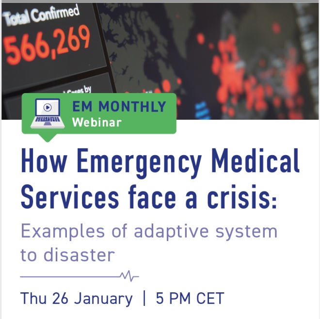 Webinar on demand: How Emergency Medical Services face a crisis