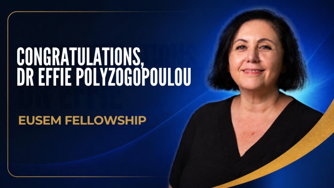 Congratulations to Dr Effie Polyzogopoulou on Receiving the EUSEM Fellowship