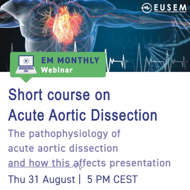 EM Monthly August 2023: Short course on Acute Aortic Dissection